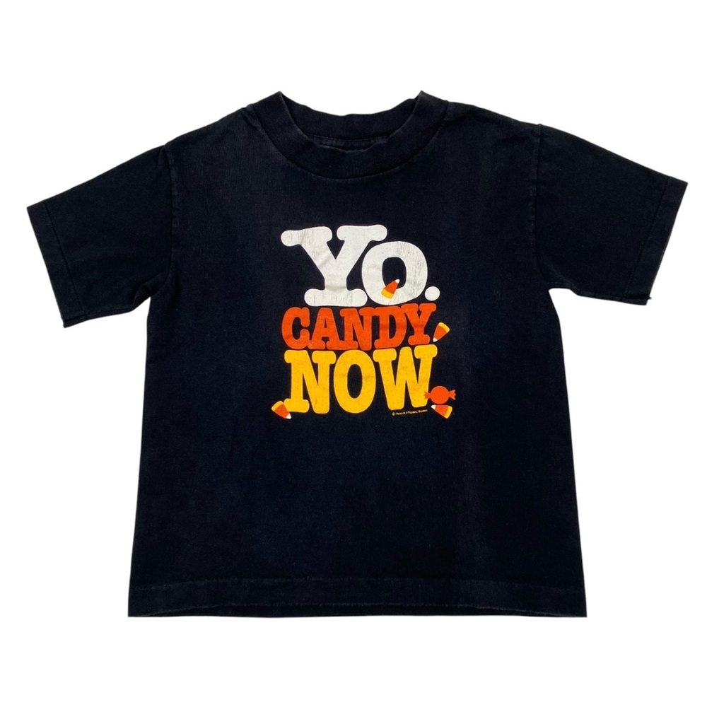 Vintage 80s 90s Kid's Halloween Single Stitch T Shirt SOF TEES USA Made